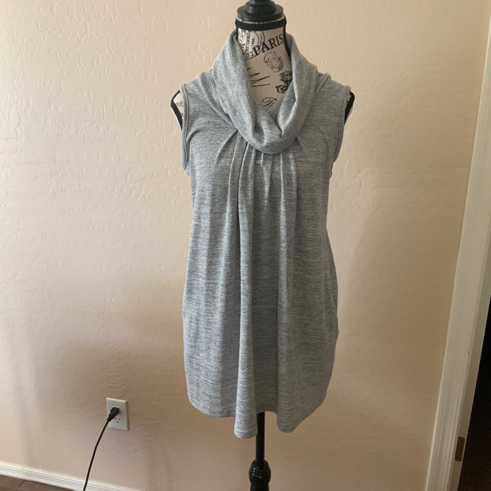 Cowl Neck Sweaterdress